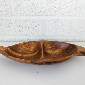 Vintage Monkey Pod Wood Tray