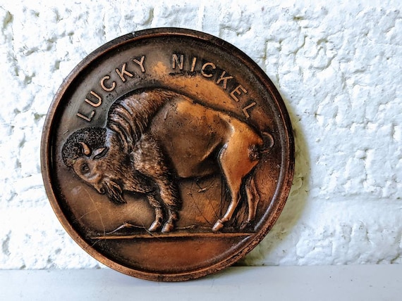 Vintage Lucky Nickel, Almar Metal Arts Co. | Loudonville, Ohio