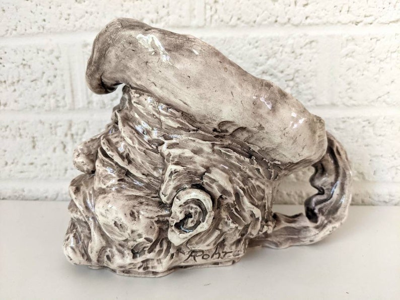 Vintage Pottery Face Mug or Vase Head Vase Etsy