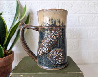Vintage 1983 Oktoberfest Stein | Healy Pottery Dayton Art Institute Oktoberfest