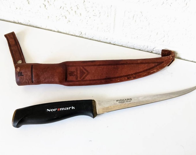 Vintage Normark Fillet Knife Puukko Knife Made in Finland Fiskars