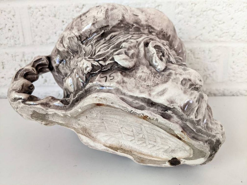 Vintage Pottery Face Mug or Vase Head Vase Etsy