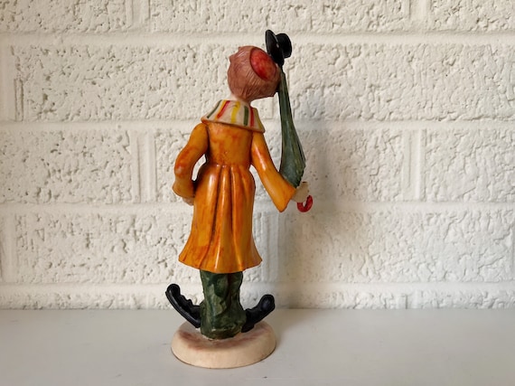 ヴィンテージ ピエロの置物 | イタリア製 | 塗装済み樹脂 - Etsy