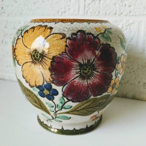 Vintage Royal Zuid Holland Gouda Vase