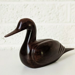 Vintage Ironwood Duck Figurine