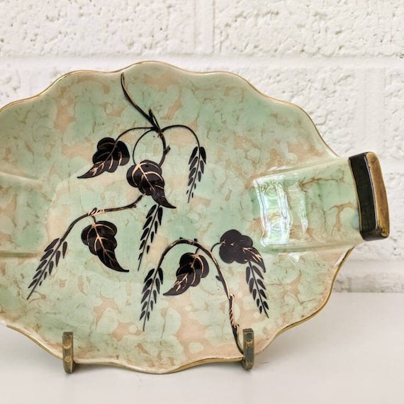 Vintage Gouda Holland Pottery Bowl | Floral Plateel | 614 Simpla
