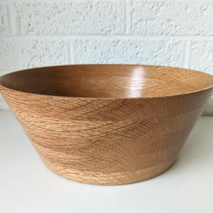 Vintage Wooden Fruit Bowl