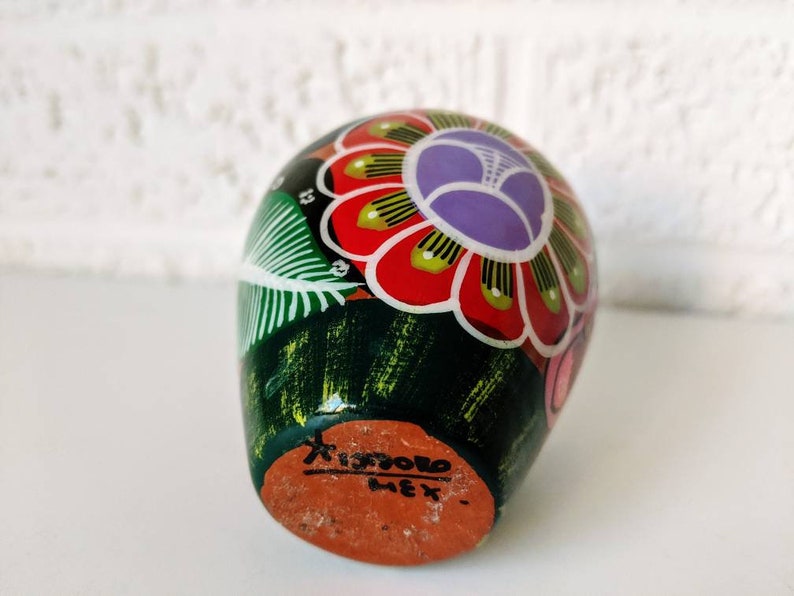 Terra Cotta Bud Vase Vintage Isidora Mexico Pottery Vase