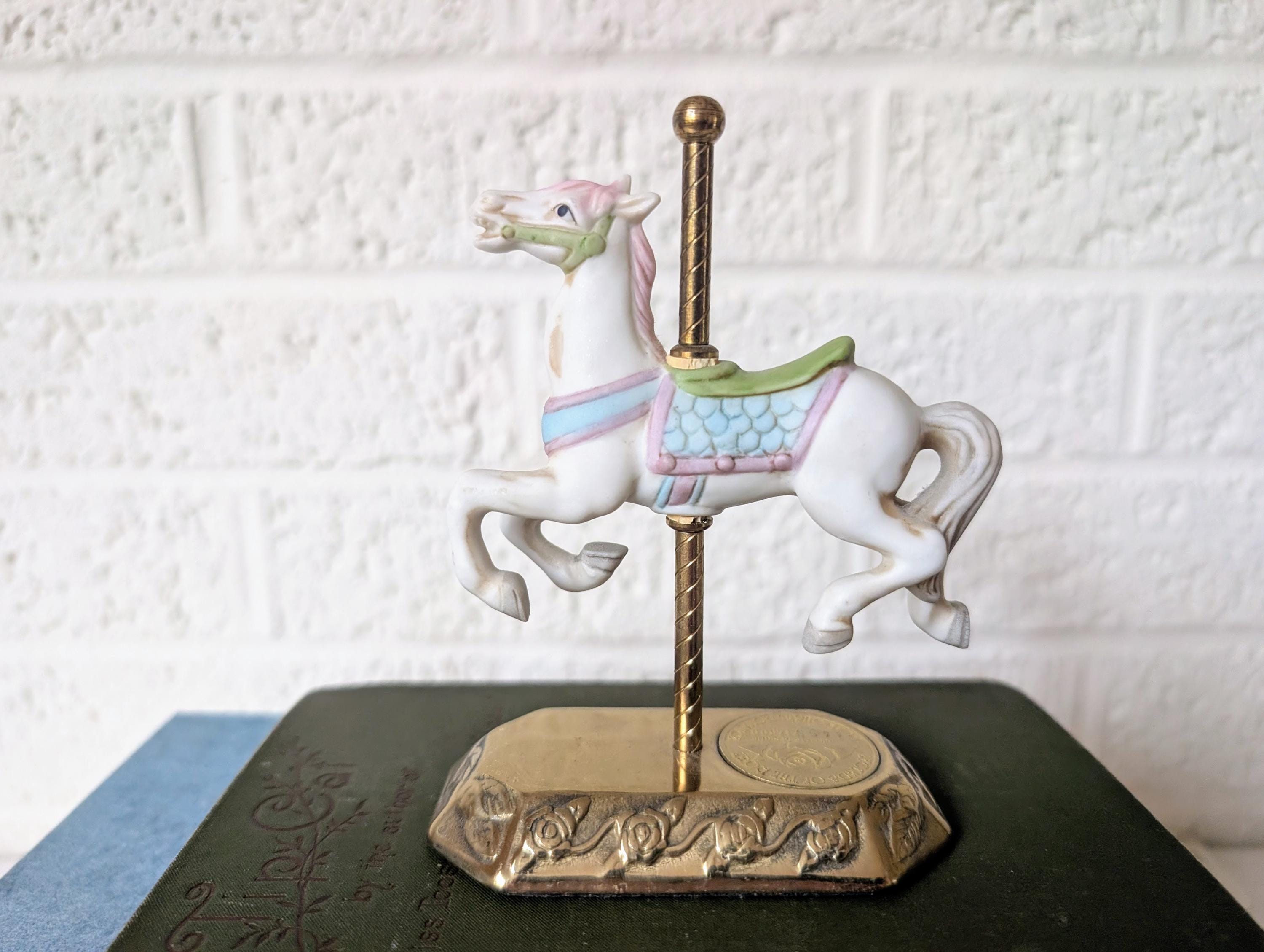 Vintage Westminster Carousel Collection Horse Figurine - Etsy