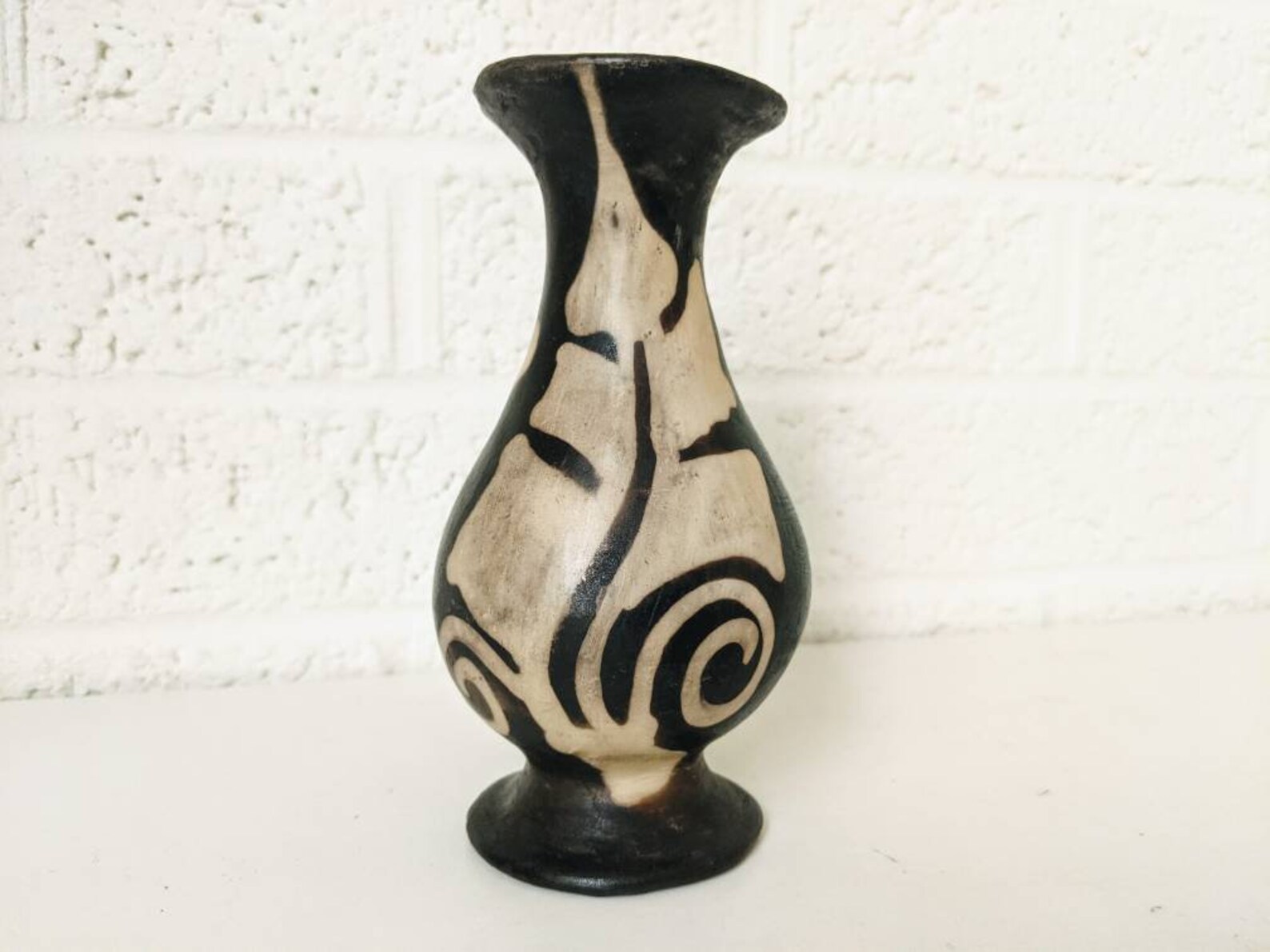 Vintage Lenca Pottery Vase Etsy