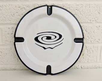 Midcentury Modern Westinghouse Ashtray Enamel Metal