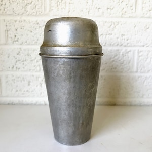 Vintage Cocomalt Aluminum Shaker | Drink Mixer | Cocktail Shaker