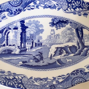 Vintage Spode Bowl | Camilla Pattern | Made in England, Italian Spode Design | C. 1816