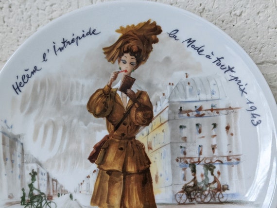D'arceau Les Femmes Du Siecle | 1943 Porcelain Limoges Collector
