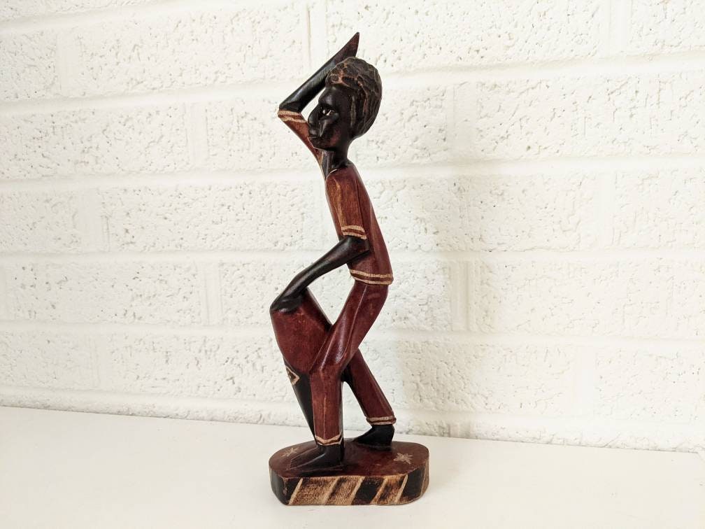 Jamaica wood statue - Etsy 日本