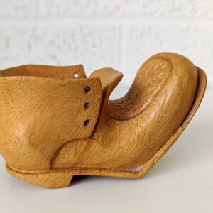 Vintage Carved Wooden Boot Toothpick Holder - Etsy