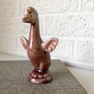 Vintage Duck Figurine | Duck Flapping Wings