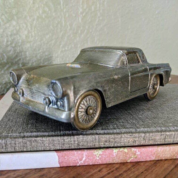 1974 Banthrico 1955 T bird Car Bank Etsy Canada