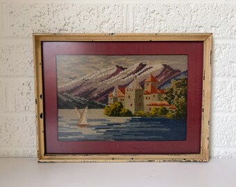 ヨーロッパアート　額縁セット　NEEDLEPOINT Vintage il_340x270.4443130931_o64k.jpg
