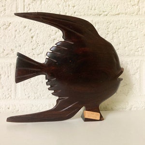 Vintage Ironwood Fish | Hand Carved Wooden Fish | Fish Figurine