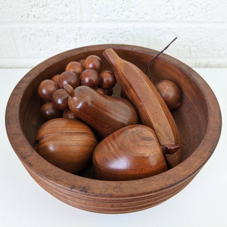 Carved Wooden Fruit -  Canada