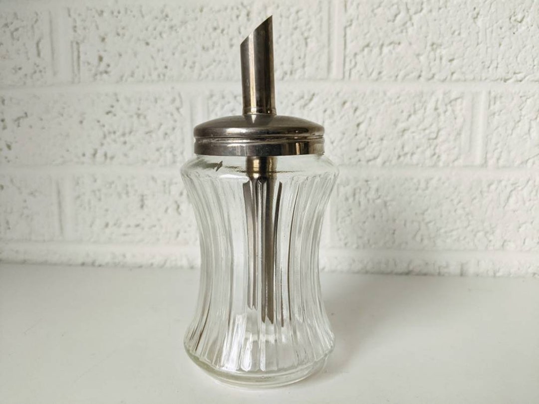 Vintage Glass Sugar Dispenser BMF Glass Sugar Jar Etsy