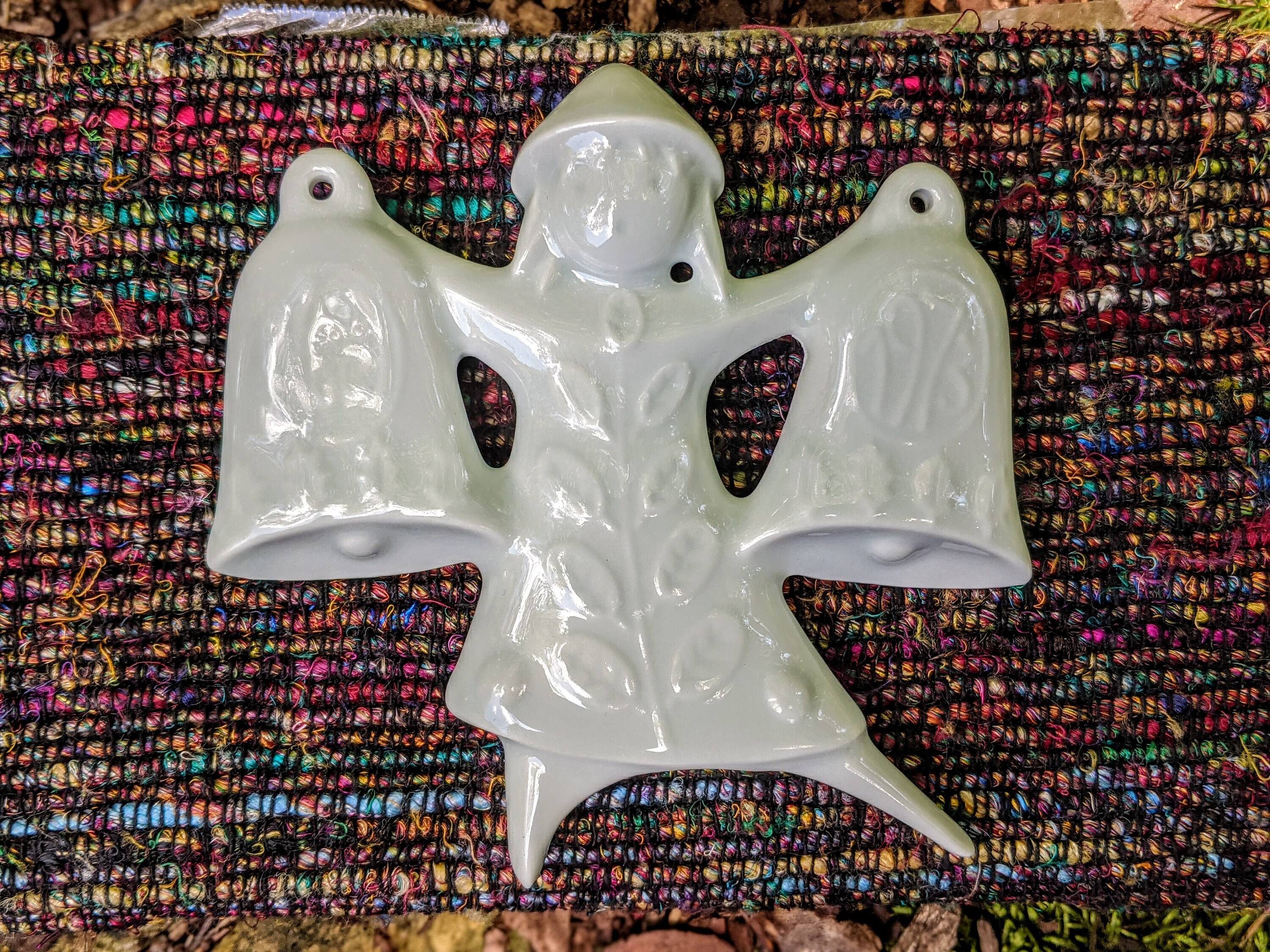 【✳︎toto✳︎さま】old ornament ❀ パピエマシェの女の子 Vintage Christmas Pixie Ornament Orange Yellow Japan Elf Girl - Etsy