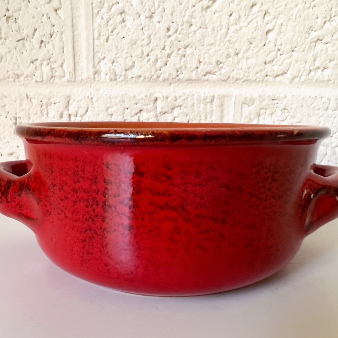 Pair Vintage Italian De Silva Pottery Bowls Etsy