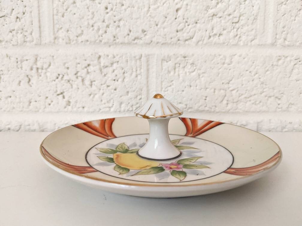 Vintage Noritake Porcelain Lemon Server | Morimura Brothers 1921