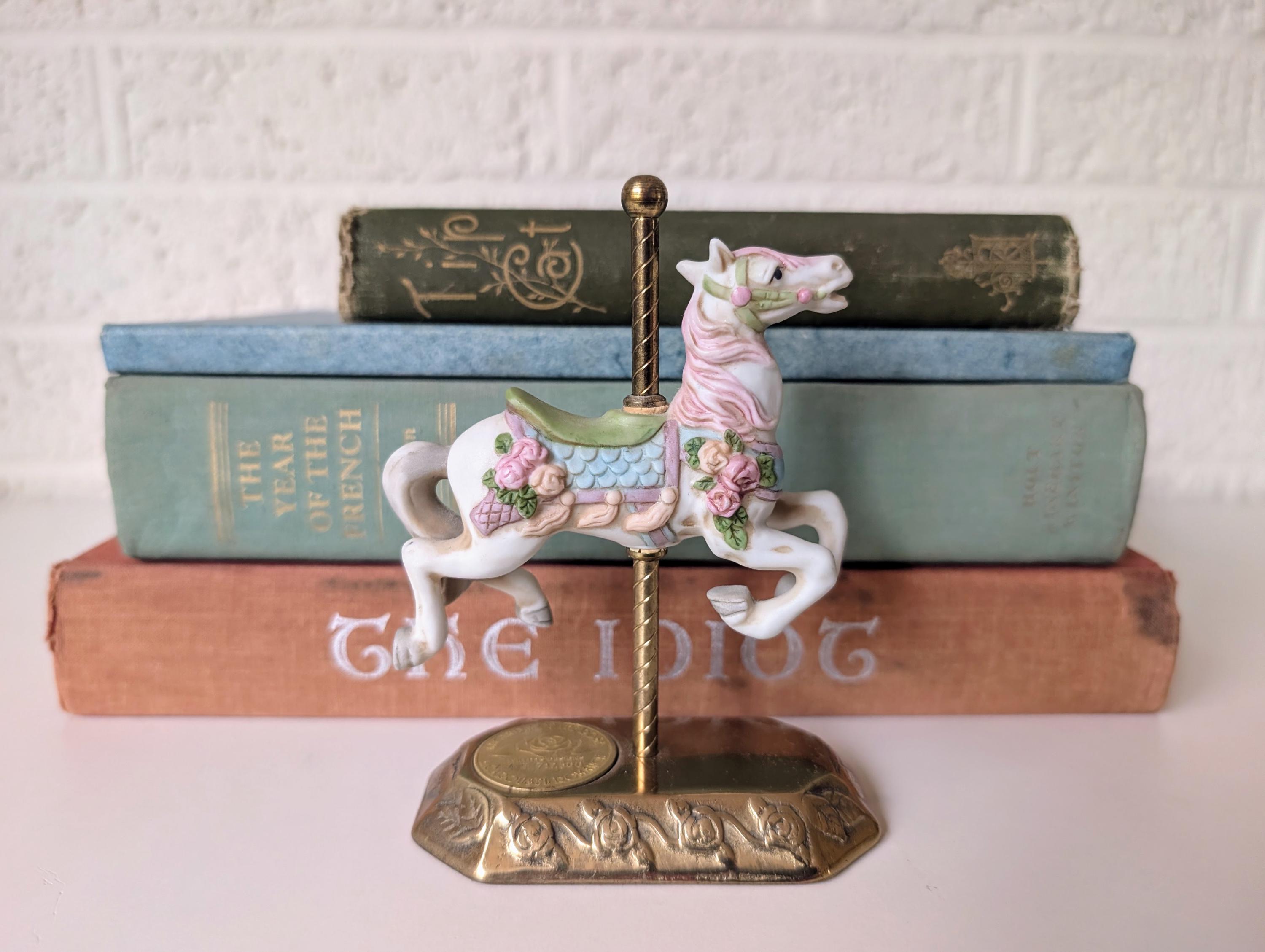 Vintage Westminster Carousel Collection Horse Figurine - Etsy
