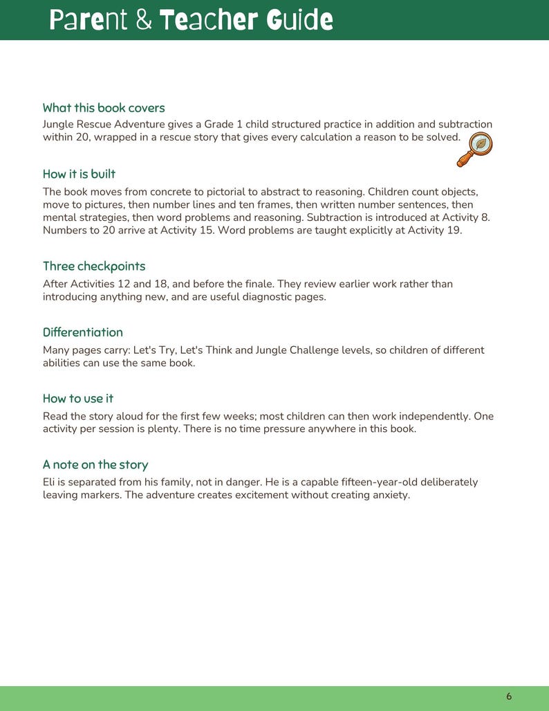 Note Taking Math Outline First Grade Math Workbook Printable, 1st Grade Christian Homeschool ...