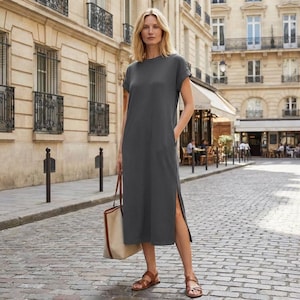 Grey T Shirt Dress - Etsy UK Grey T Shirt Dress - Etsy UK