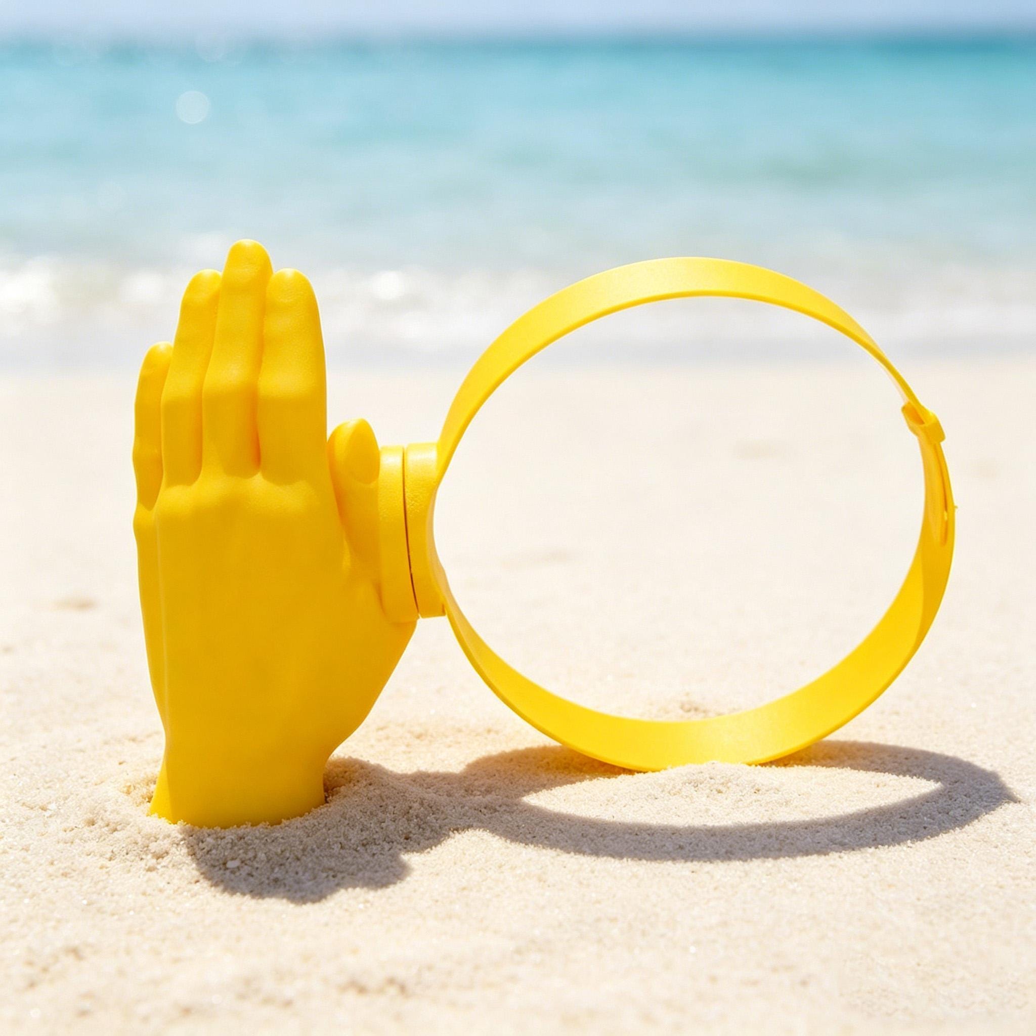 Funny Hand Shaped Sun Visor Headband for Festivals Beach UV Protection Buy Funny Hand-shaped Sun Visor, Novelty UV Protection  main image 3
