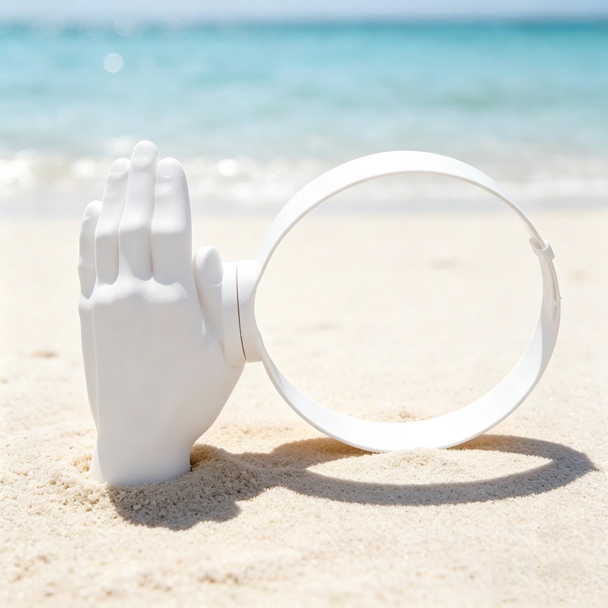 Funny Hand Shaped Sun Visor Headband for Festivals Beach UV Protection Buy Funny Hand-shaped Sun Visor, Novelty UV Protection  main image 4