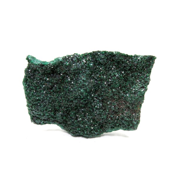 Malachite Specimen Dark Green Raw Crystal 30mm x 21mm Dark Green Sparkle Rough Stone (Lot 7023) Druzy