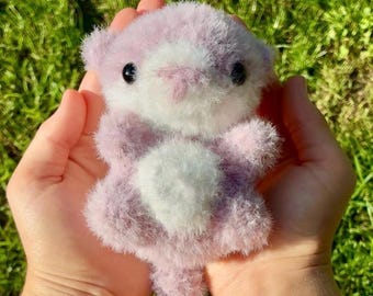 Crochet Fuzzy Otter