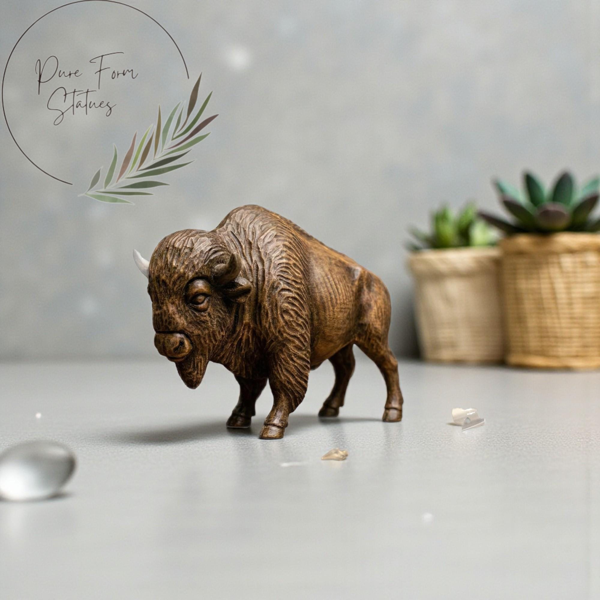 Bison statue - Etsy 日本