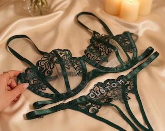 Tanga con nombre / Tanga con nombre personalizado / Tanga con nombre a medida