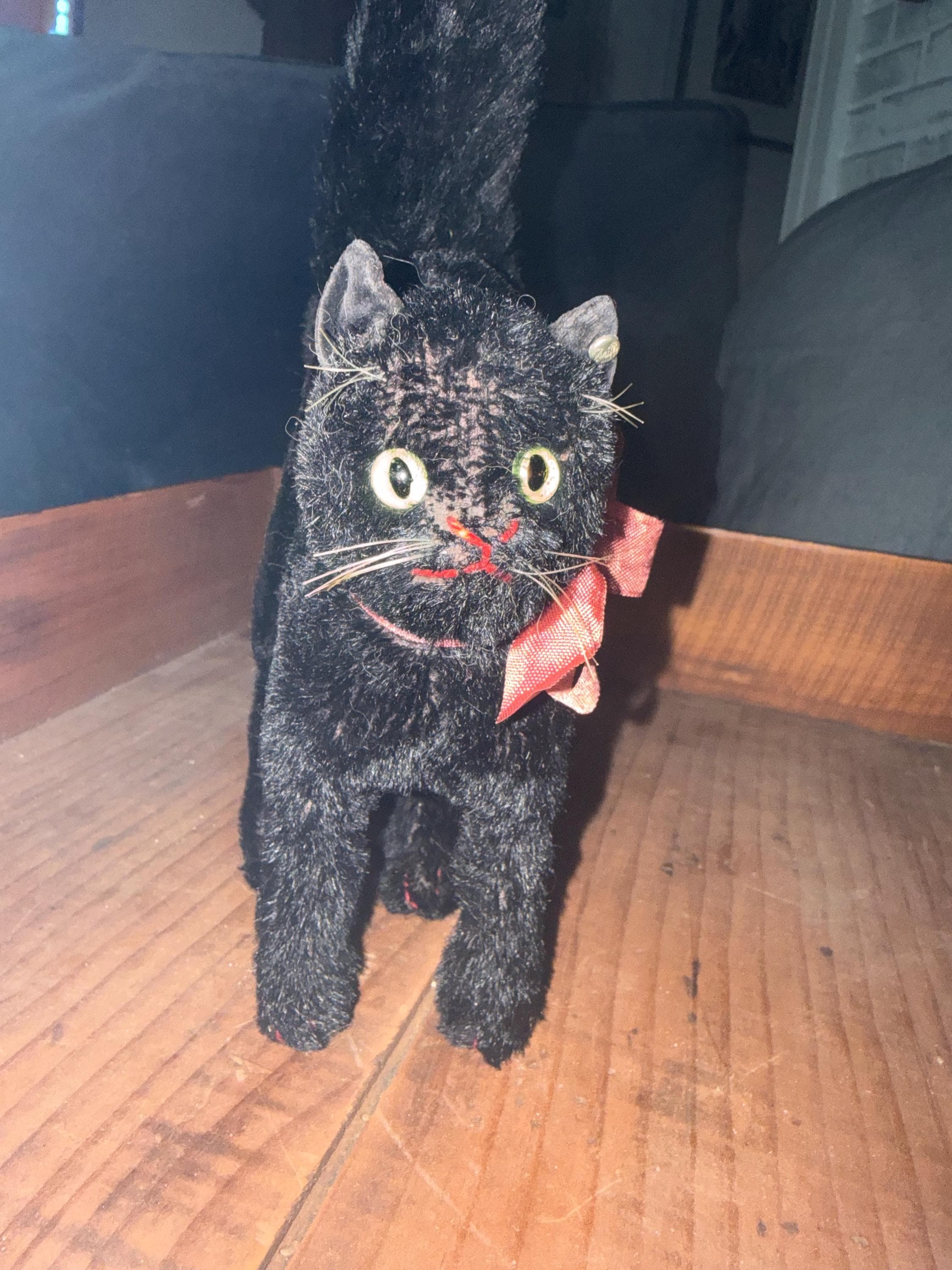 Steiff black tom cat - Etsy 日本