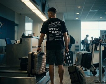 Cuban Core” Graphic Tee – Minimal Cultural Expression