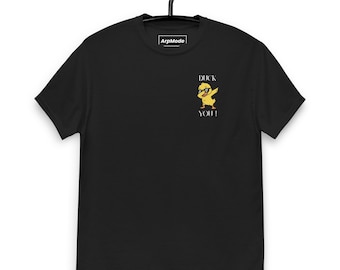 Designer Duck You T-Shirt | 100% Cotton, DTFlex Print