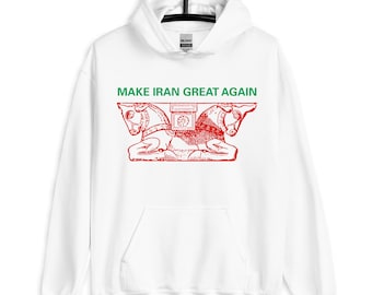 Persian Graphic Hoodie: Unisex Heavy Blend Pullover