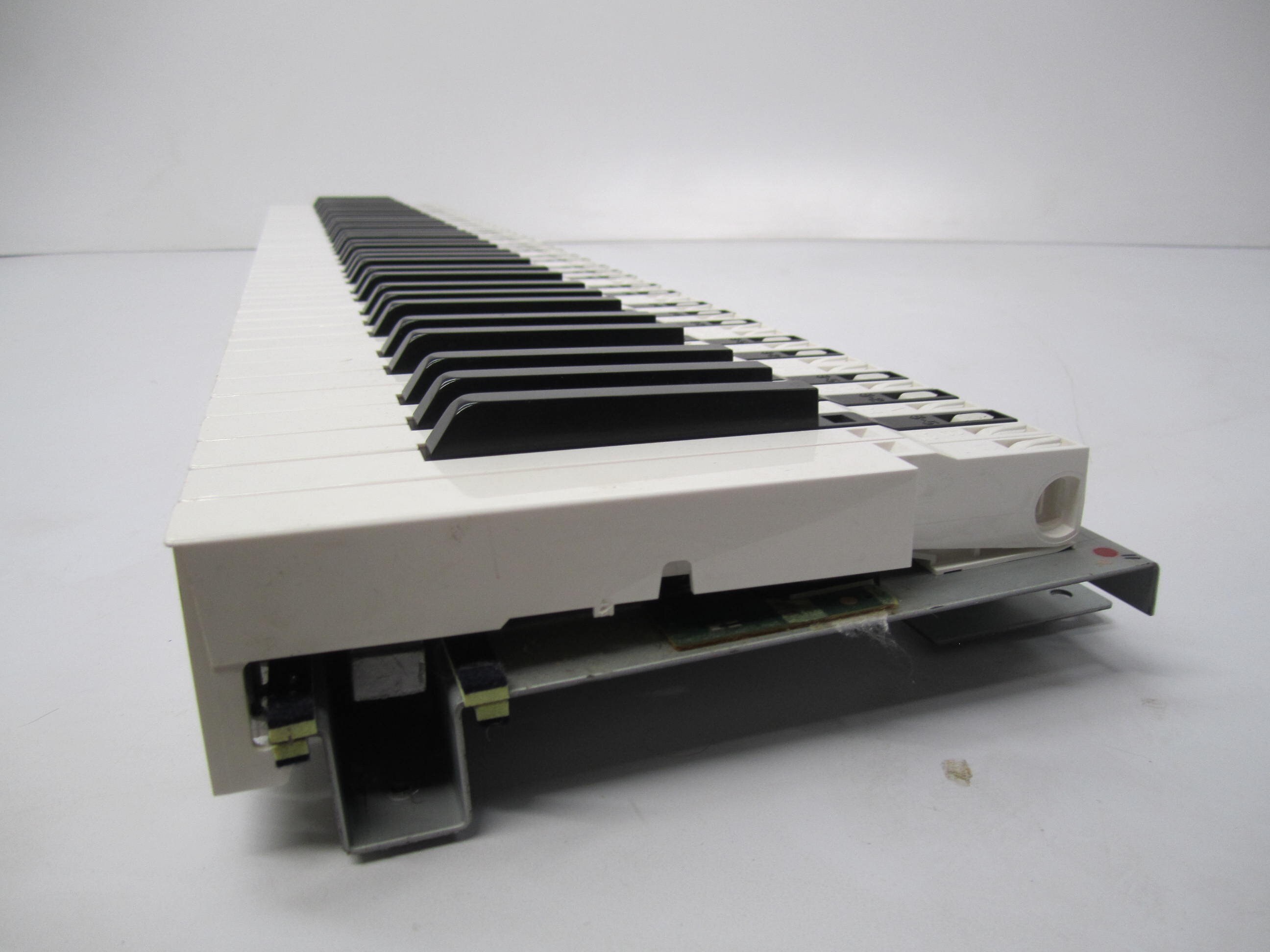 As is Set 88 Digital Electric Piano Keys Plastic Black White Keyboard