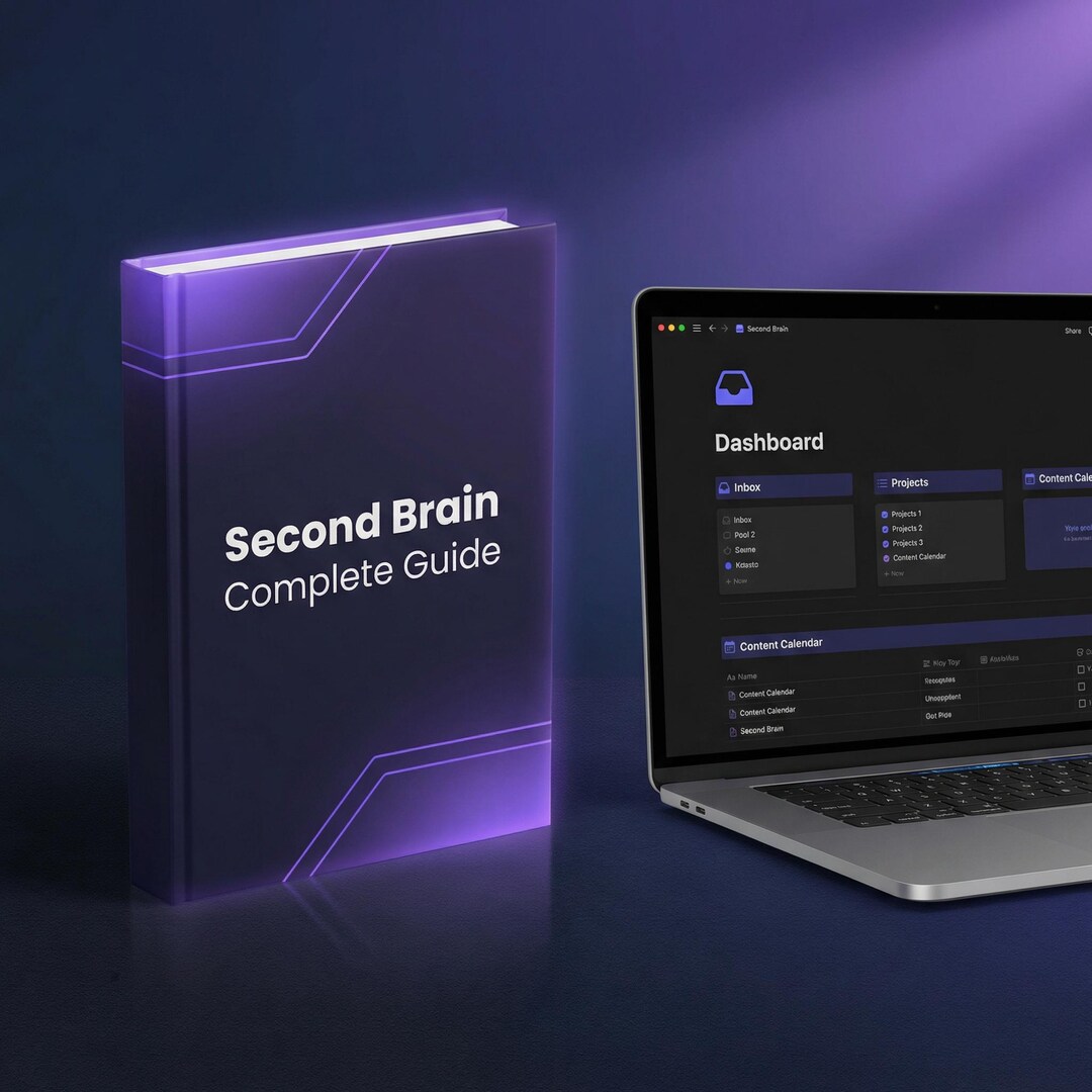 Notion Second Brain Template | Productivity System for Entrepreneurs ...