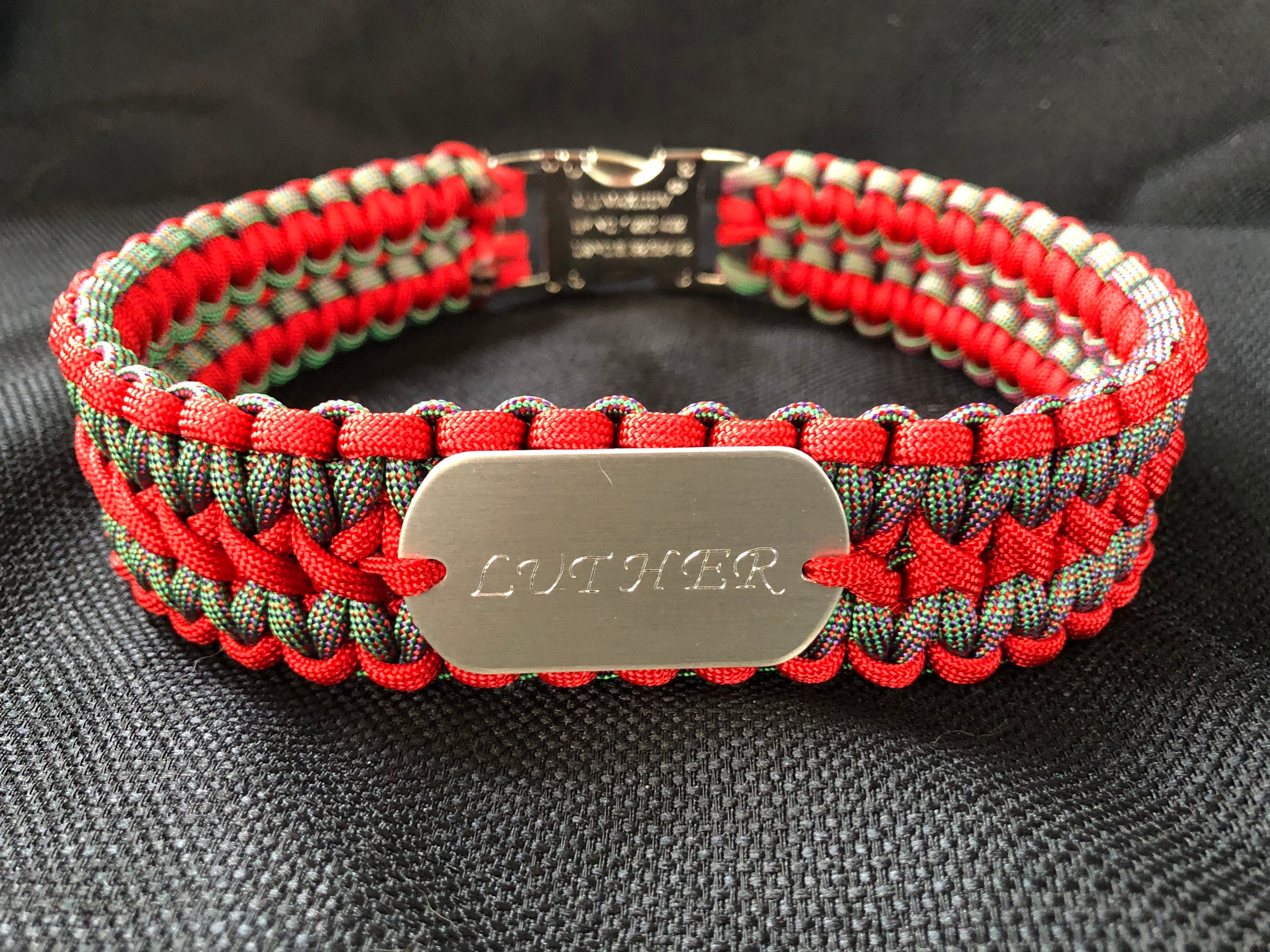 paracord dog collars