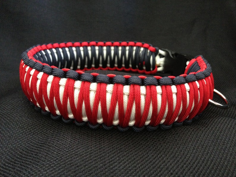 Customizable 1 1/2 Wide Paracord Dog Collar Your Etsy