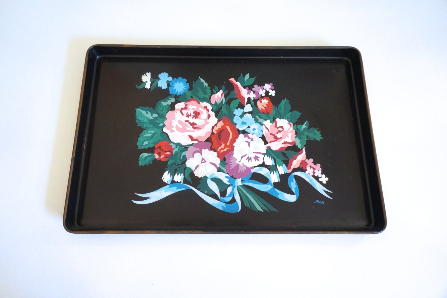 How To Paint Metal Serving Trays Collection Seoul Garden Decor