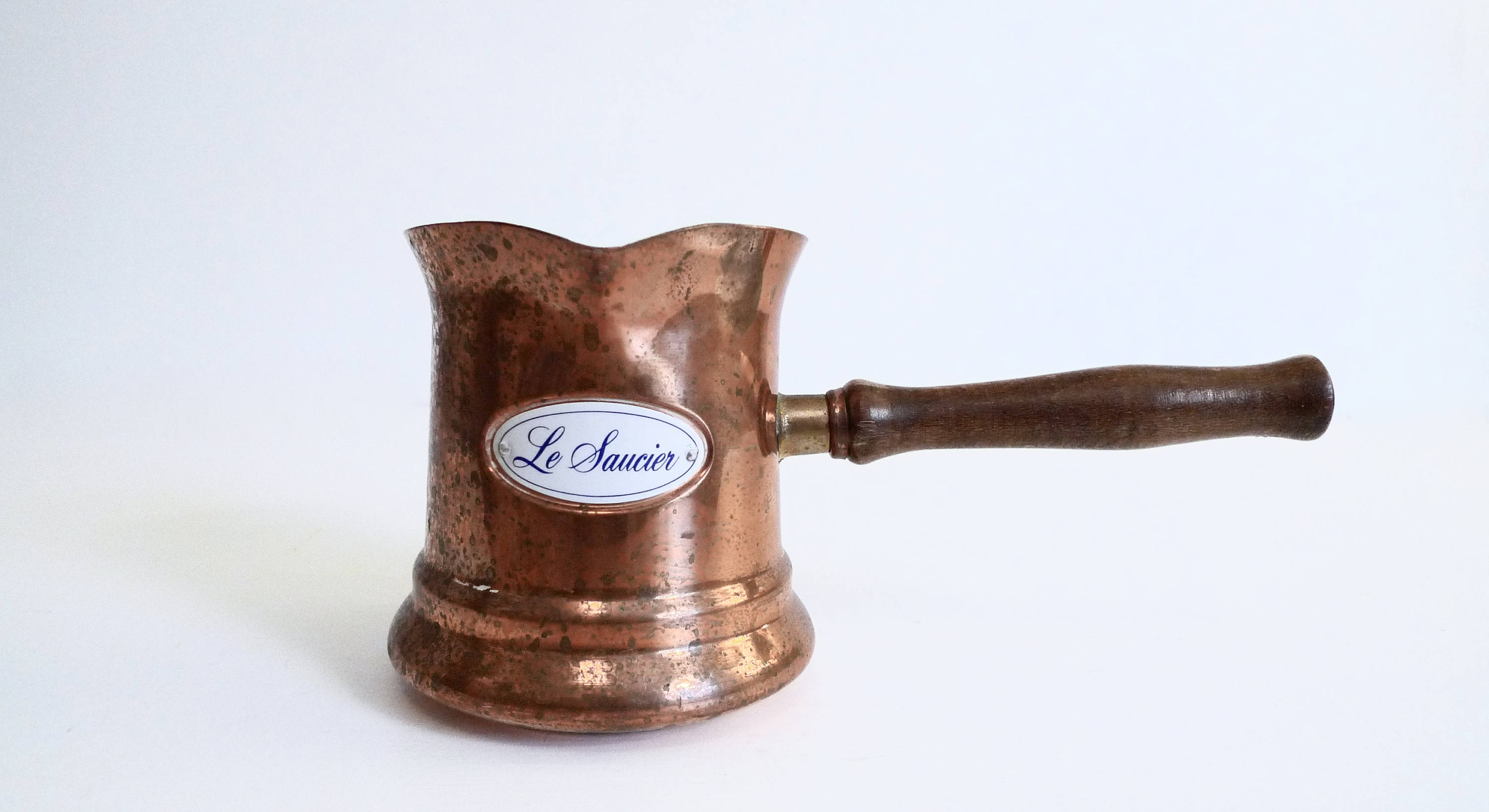 Vintage Copper Sauce Pan Copper Kitchen Decor Le Saucier