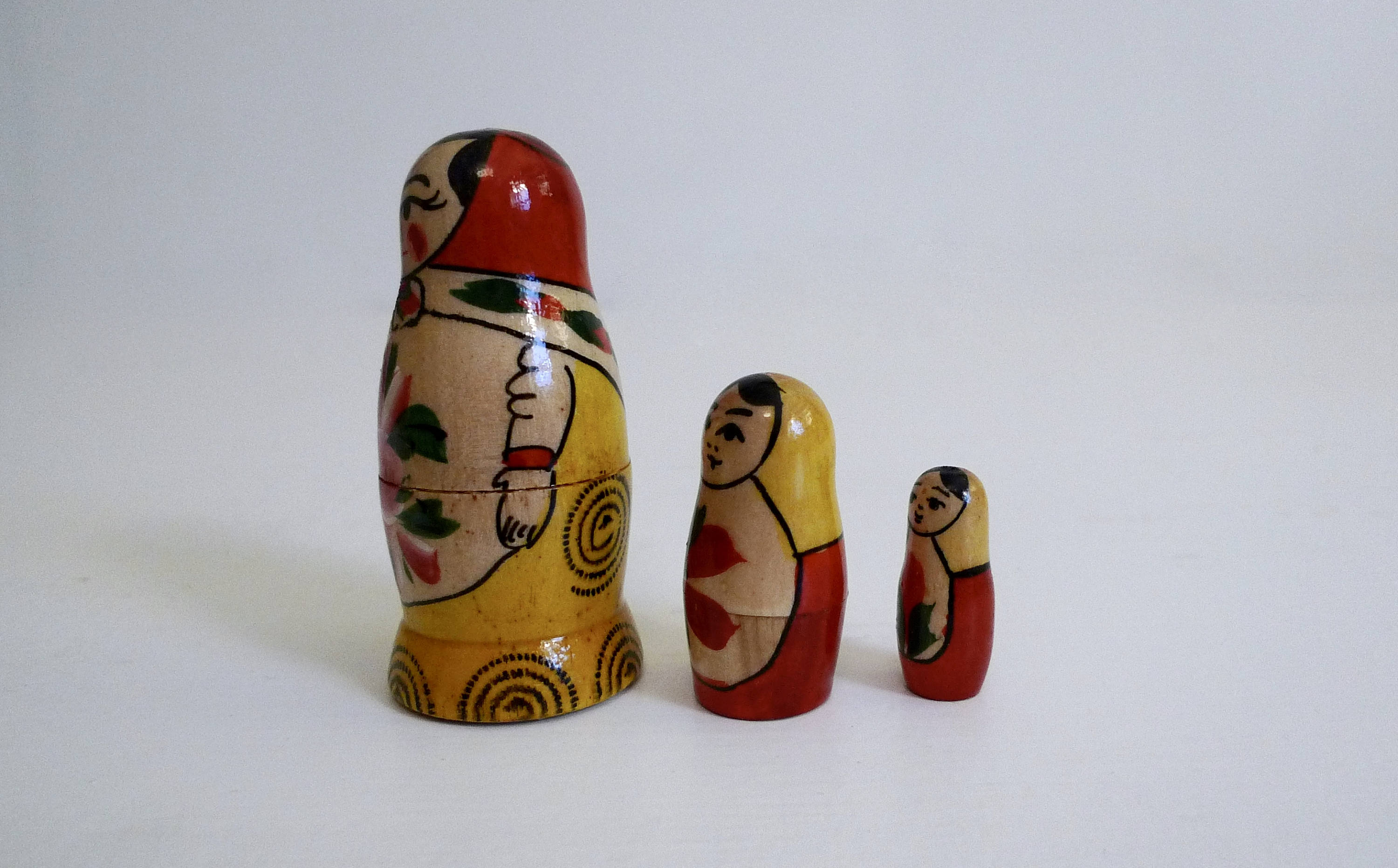 made in ussr nesting dolls