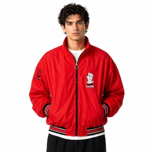 Michael Jackson 1988 Bad World Tour Sailors Red Jacket | MJ Inspired Rare Find Jacket